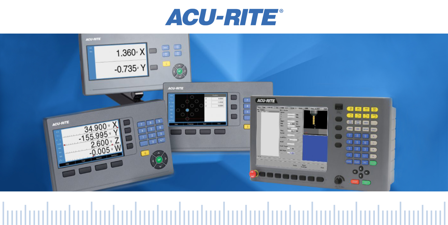 a lectura digital ACU-RITE DRO203 es especialmente adecuado para su uso en fresadoras, taladradoras, mandriladoras y tornos con hasta a tres ejes